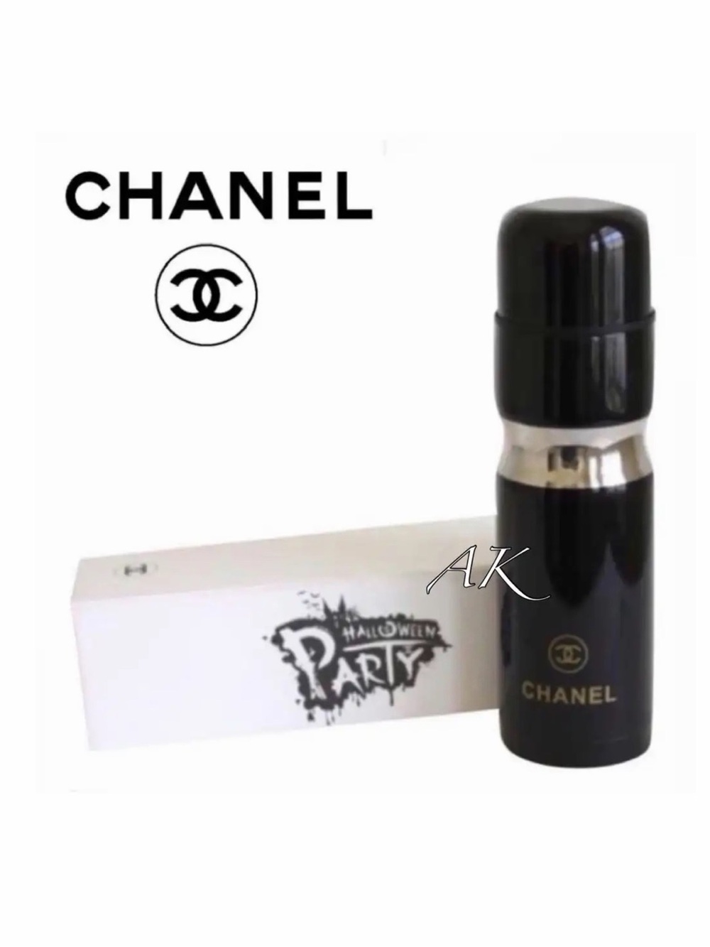 CHANEL Stainless Steel Thermos Tumbler